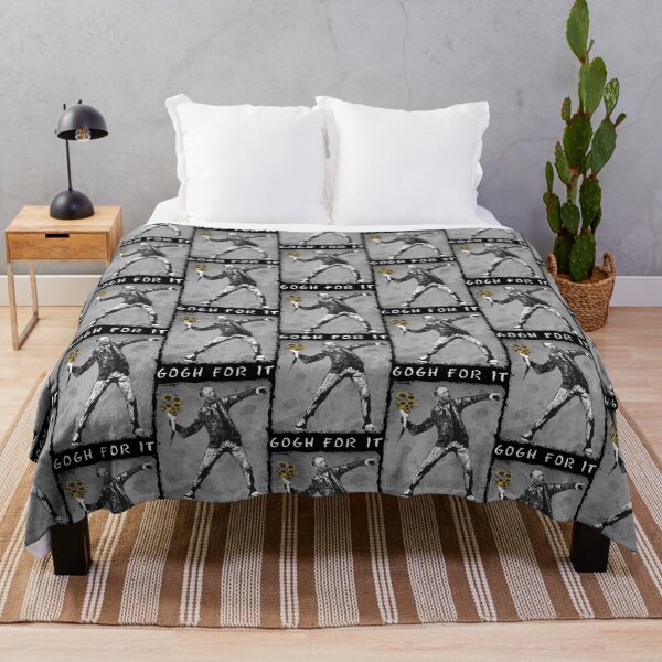 Item preview, Gogh For It - Banksy Van Gogh lanzando flores| Regalo perfecto designed and sold by sylviazama.
