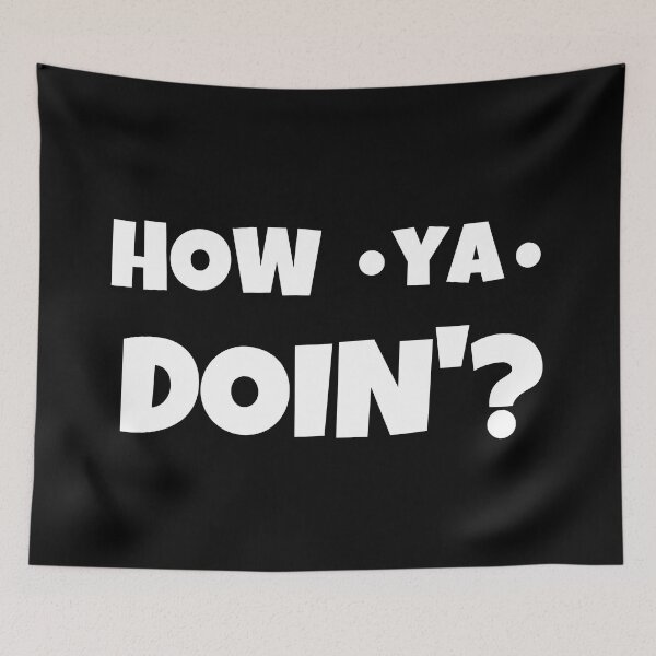 Item preview,  How You Doing? designed and sold by BronikowskiART.