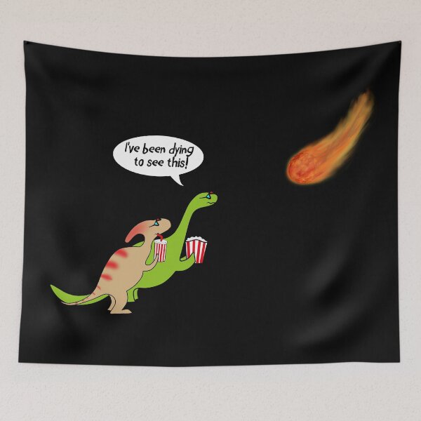 Item preview, When the dinosaurs met the asteroid designed and sold by shackledlettuce.