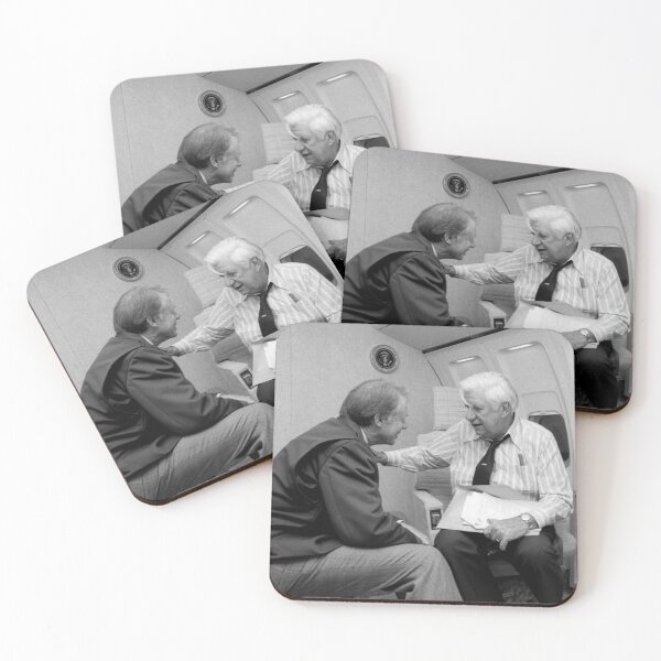Item preview, President Carter and Tip O'Neill on Air Force One - 1978 designed and sold by warishellstore.