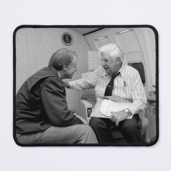 Item preview, President Carter and Tip O'Neill on Air Force One - 1978 designed and sold by warishellstore.