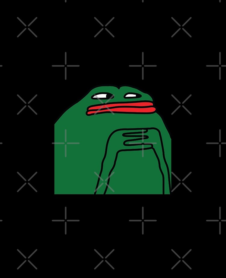 Pepega in HD Twitch Emote | iPad Case & Skin