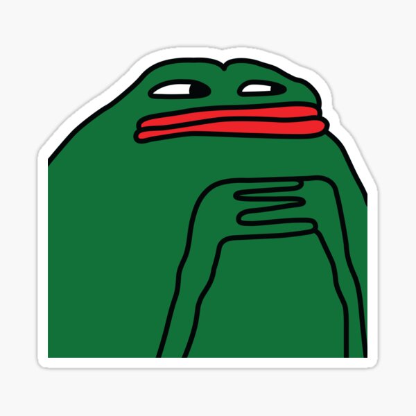 emote based on the pepega eagle I made (28px, 56px, 112px)