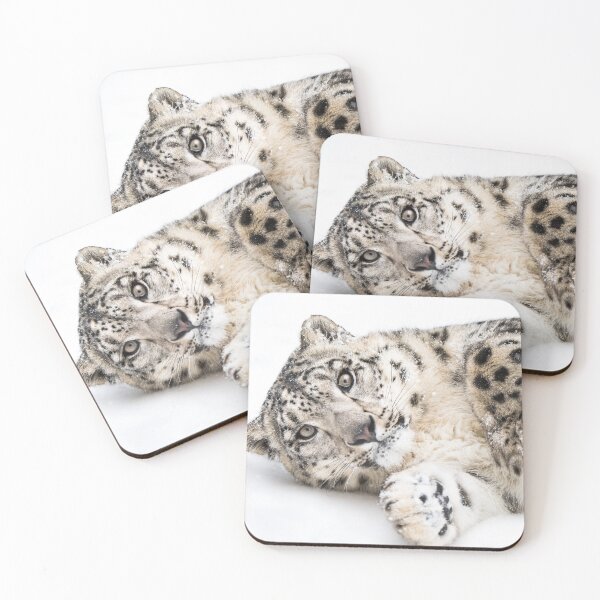 Item preview, Beautiful Playful Snow Leopard designed and sold by Orianah.