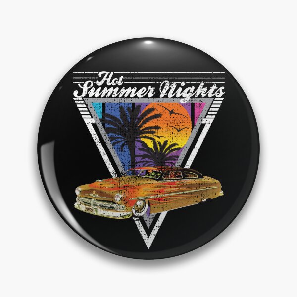 Item preview, Hot Summer Nights 80's Tropical Vintage Retro Custom Lead Sled designed and sold by CharJens.