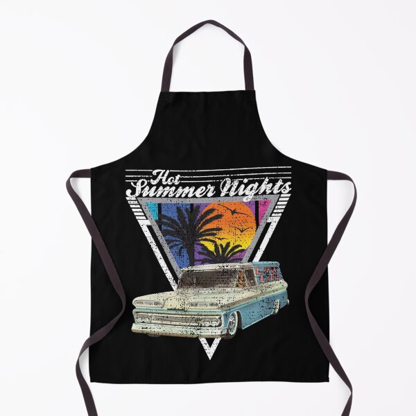 Item preview, Hot Summer Nights 80's Tropical Vintage Retro Custom Panel Truck designed and sold by CharJens.
