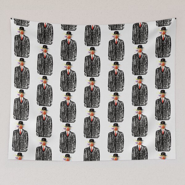 Artikelvorschau, Magritte Splash Buntes Gesicht| Perfektes Geschenk entworfen und verkauft von sylviazama.