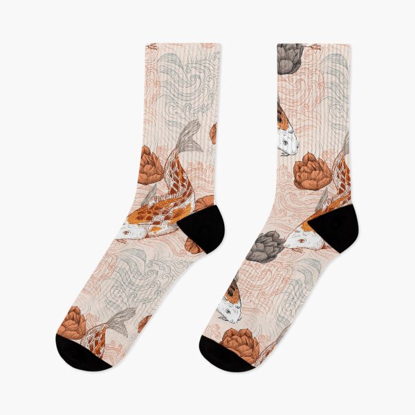Item preview, Koi fish oriental pattern designed and sold by Rômulo Queiroz.