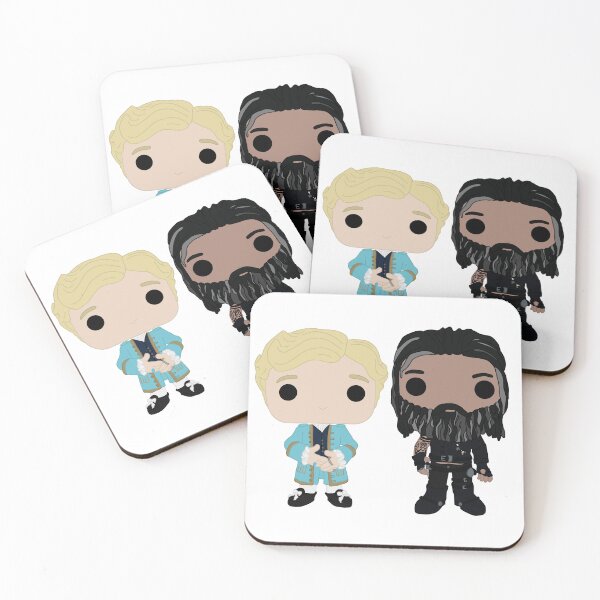 Item preview, Stede Bonnet and Blackbeard, Our Flag Means Death funko pop graphic designed and sold by GreenDragon19.
