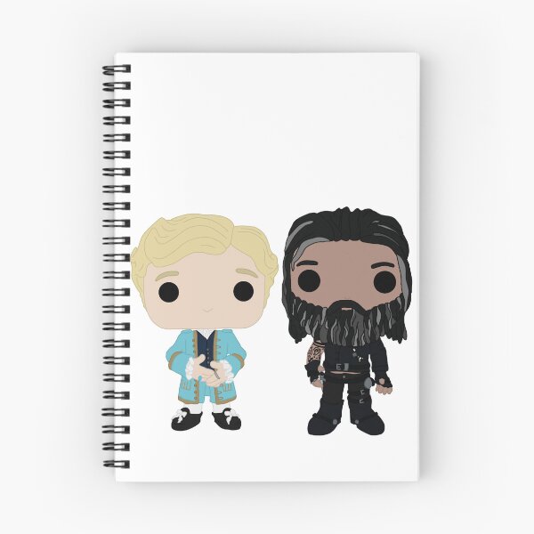 Item preview, Stede Bonnet and Blackbeard, Our Flag Means Death funko pop graphic designed and sold by GreenDragon19.
