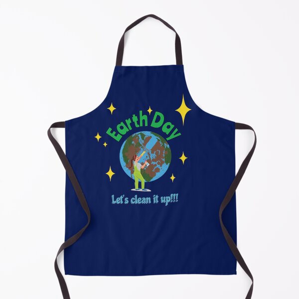 Item preview, Earth day, let's clean it up designed and sold by StencilMyst ..