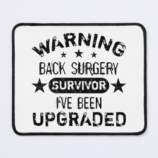 Item preview, Back Surgery Humor Upgraded designed and sold by thepixelgarden.