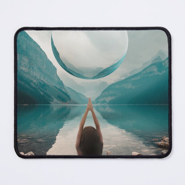 Item preview, Yoga on the lake designed and sold by Julia Rudens.