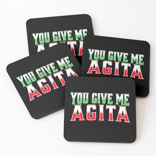 Item preview, You Give Me Agita Funny Quote designed and sold by wdyoungblood.