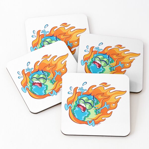 Item preview, Earth on Fire designed and sold by ctkrstudio.