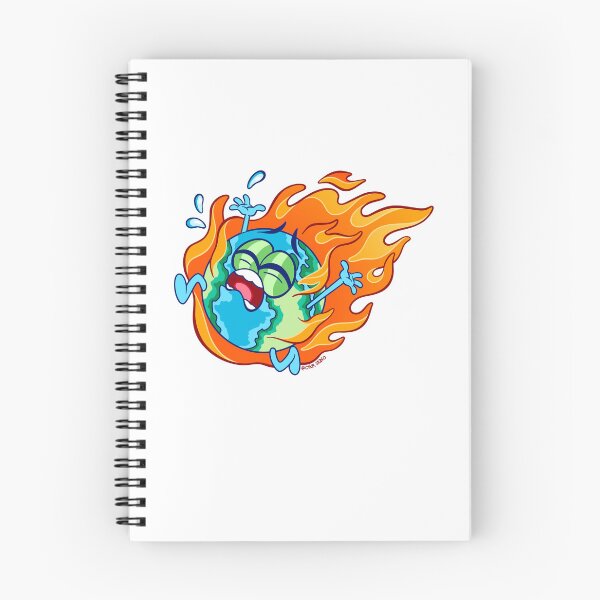 Aperçu de l'œuvre Terre en feu créée et vendue par ctkrstudio.