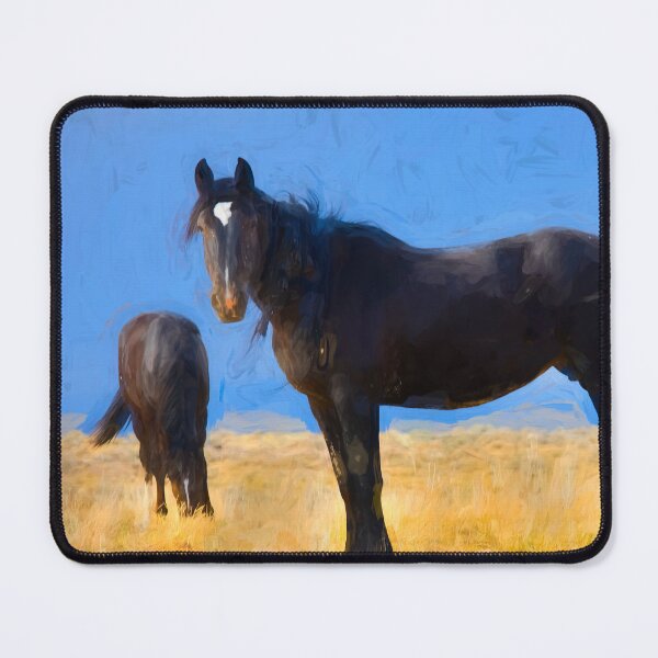 Item preview, Wild Mustangs McCullough Peaks Wyoming X115 designed and sold by RichFrancoCars.