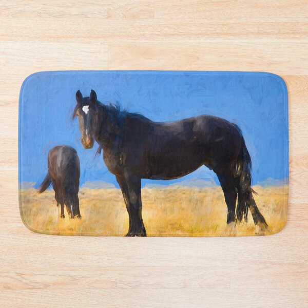 Item preview, Wild Mustangs McCullough Peaks Wyoming X115 designed and sold by RichFrancoCars.
