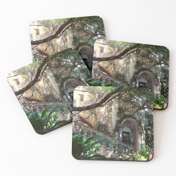 Item preview, Garden In Front Of Old Mediterranean Villa designed and sold by branaghbel.