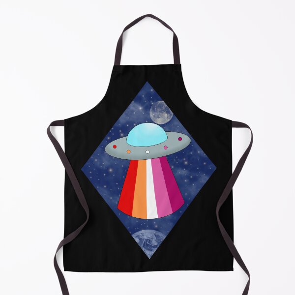 Item preview, lesbian pride ufo designed and sold by bibibolt.