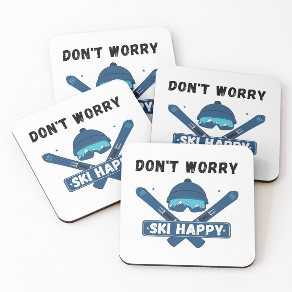 Item preview, Don't worry ski happy designed and sold by ronaldsonou.