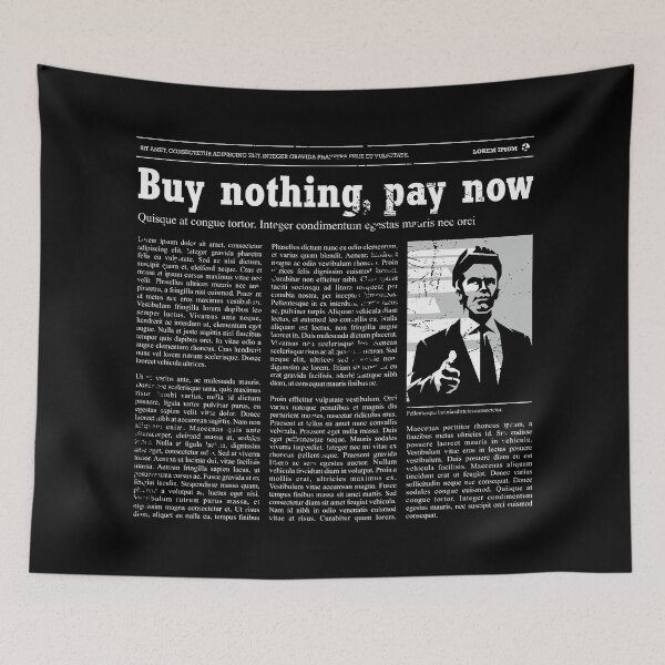 Item preview, Buy nothing pay now / Newspaper designed and sold by etraveler.