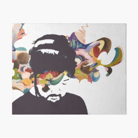 Nujabes Metaphorical Music Art Board Print
