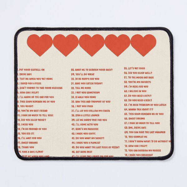 Item preview, Different Ways To Say I Love You designed and sold by lucentartshop1.