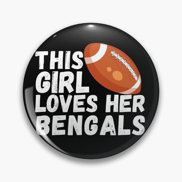 Artikelvorschau, Dieses Mädchen liebt ihren Bengals-Fußball entworfen und verkauft von ronaldsonou.