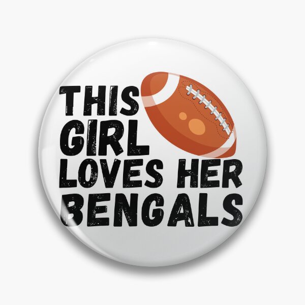 Artikelvorschau, Dieses Mädchen liebt ihren Bengals-Fußball entworfen und verkauft von ronaldsonou.