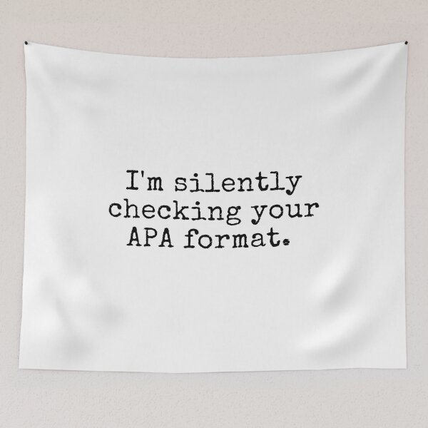 Item preview, I'm Silently Checking Your APA Format. - Assistant Professor, Associate Professor, Full Professor designed and sold by jadedscientist.