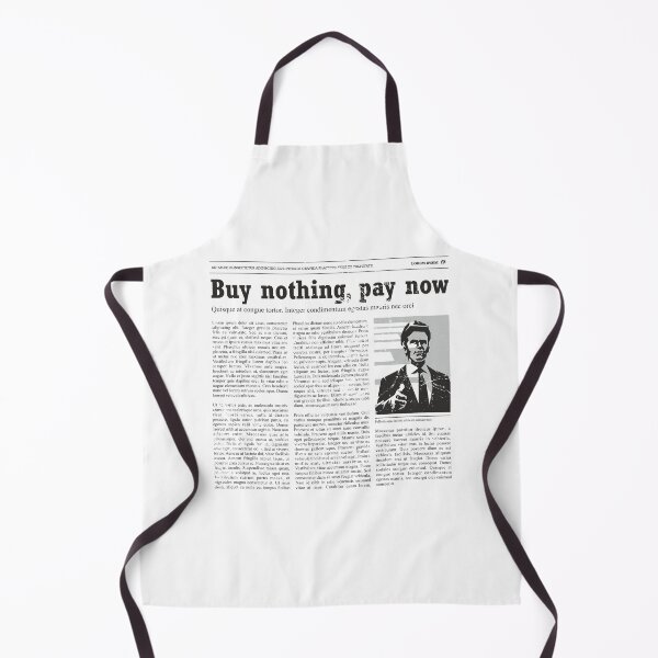 Item preview, Buy nothing pay now / Newspaper / Capitalist designed and sold by etraveler.