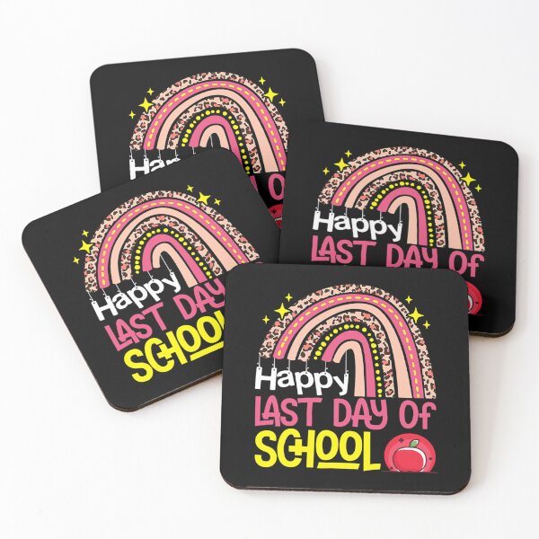 Item preview, Happy Last Day of School - Rainbow Teacher Student Graduation designed and sold by ollalla.