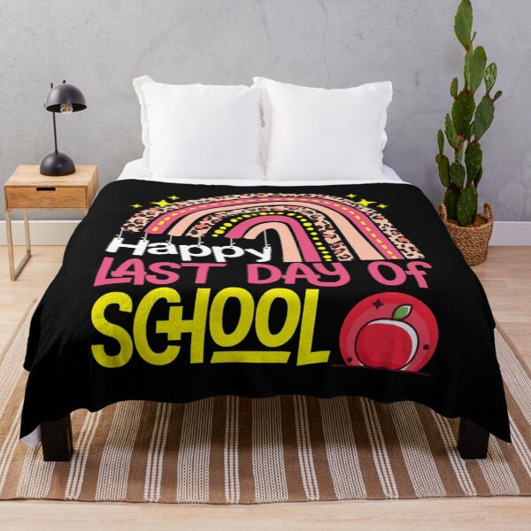 Item preview, Happy Last Day of School - Rainbow Teacher Student Graduation designed and sold by ollalla.