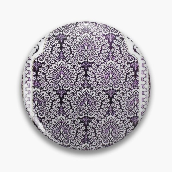 Item preview, Classic Floral Stamp Purple designed and sold by moslem-pride.