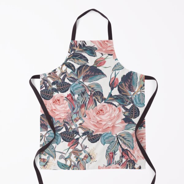 Item preview, Digital Beautiful Elegant Pink Roses Flower Pattern designed and sold by WearWolfDesigns.