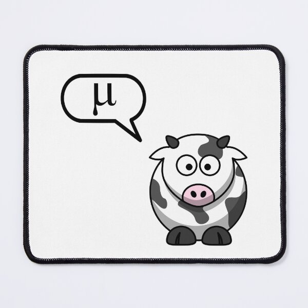 Item preview, Science Cow - Funny Science - Microbiology, Molecular Biology, Mathematics, Laboratory, Statistics designed and sold by jadedscientist.