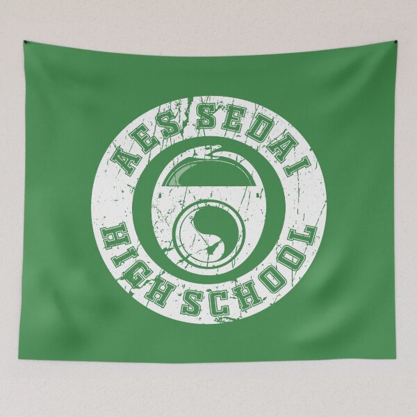 Item preview, Aes Sedai High School (Green) designed and sold by Taveren-Tavern.
