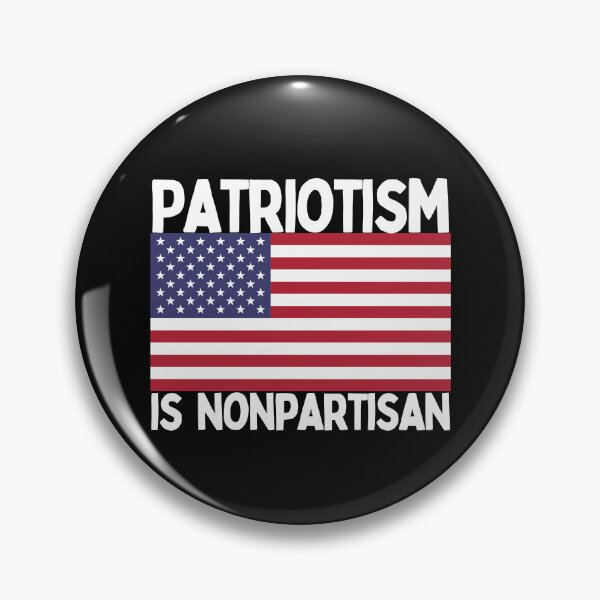 Item preview, Patriotism Is Nonpartisan  designed and sold by Heterodoxster.