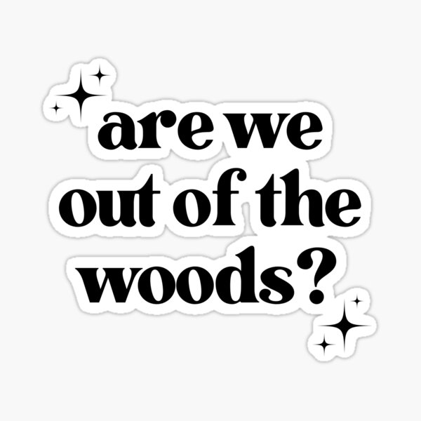 Sticker for Sale avec l'œuvre « Taylor Swift Out of the Woods