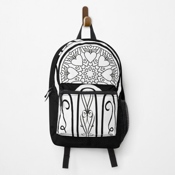 Item preview, white & black heart hamsa hand designed and sold by hamsasoul.