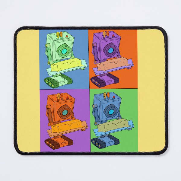 Item preview, Butter Robert Pop Art With Yellow Background designed and sold by missmann.