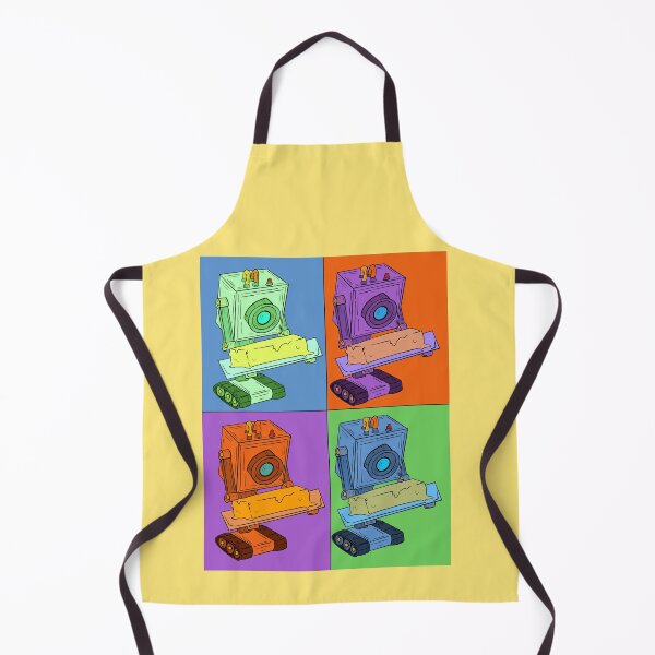 Item preview, Butter Robert Pop Art With Yellow Background designed and sold by missmann.