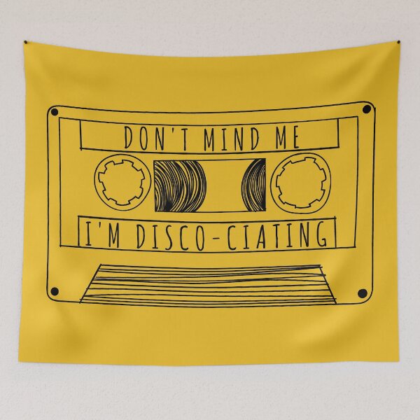 Item preview, Don't Mind Me I'm Disco-ciating - Meme, Oddly Specific, Dissociating designed and sold by SpaceDogLaika.