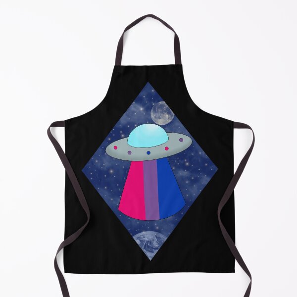 Item preview, bi pride ufo designed and sold by bibibolt.