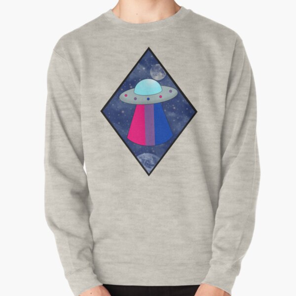 bi pride ufo Pullover Sweatshirt