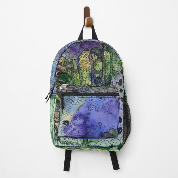 Item preview, Hidden Forest World In A Cave I watercolour and black line pen designed and sold by Gifts With Nature.