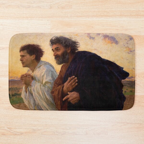 Item preview, Peter and John Running to the Tomb by Eugène Burnand designed and sold by AestheticsXarts.