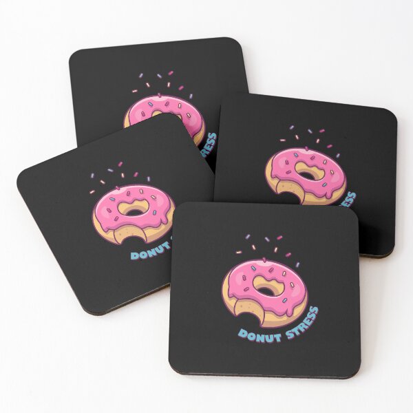 Item preview, Donut Stress with Sprinkles Round Text designed and sold by KemeDesign.