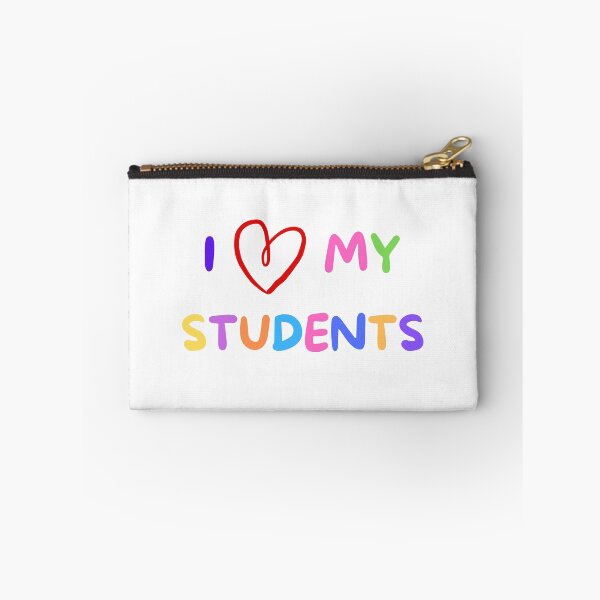 Item preview, I Love My Students - School, Education, Kindergarten Teacher, Preschool Teacher, First Day, Last Day, 100 Days Of School designed and sold by jadedscientist.